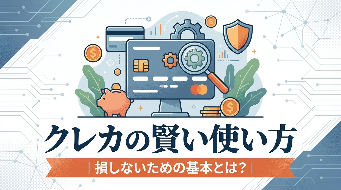 クレカの賢い使い方｜損しないための基本とは？