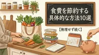食費を節約する具体的な方法10選【無理せず続く】