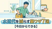 水道代を減らす裏ワザ7選【今日からできる】