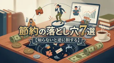 節約の落とし穴7選【知らないと逆に損する】