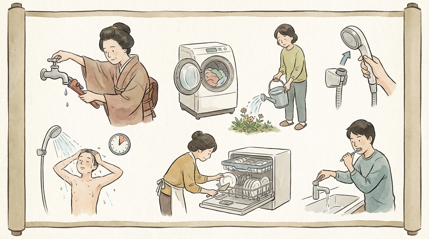 なぜこれらの方法で水道代が下がるのか