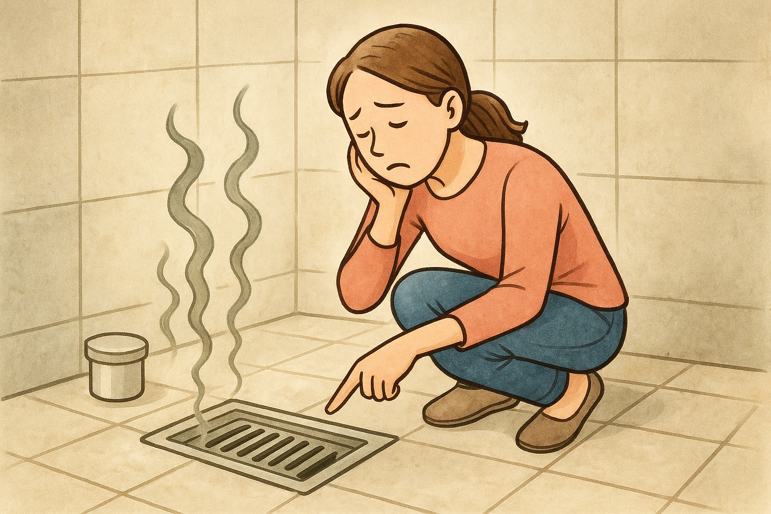 排水溝が臭う原因を知ることが対策の第一歩です