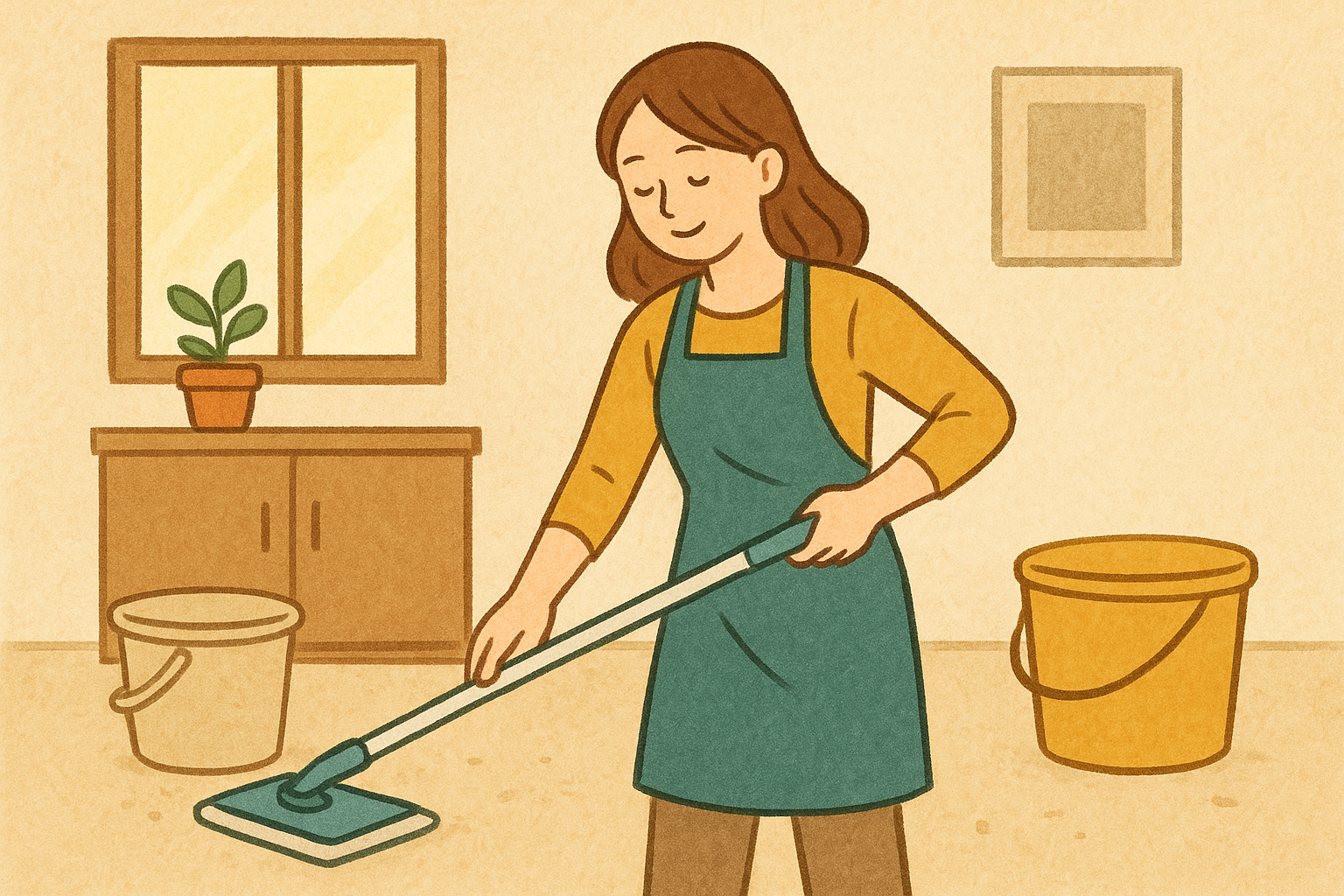 掃除を楽にするための3つの基本原則