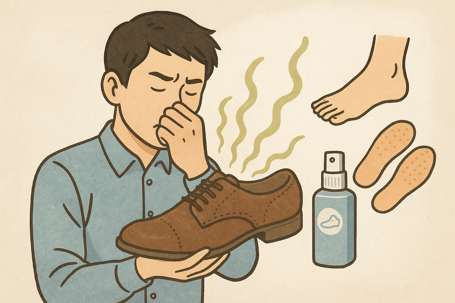 なぜ靴は臭くなるのか：原因を理解することが対策の第一歩