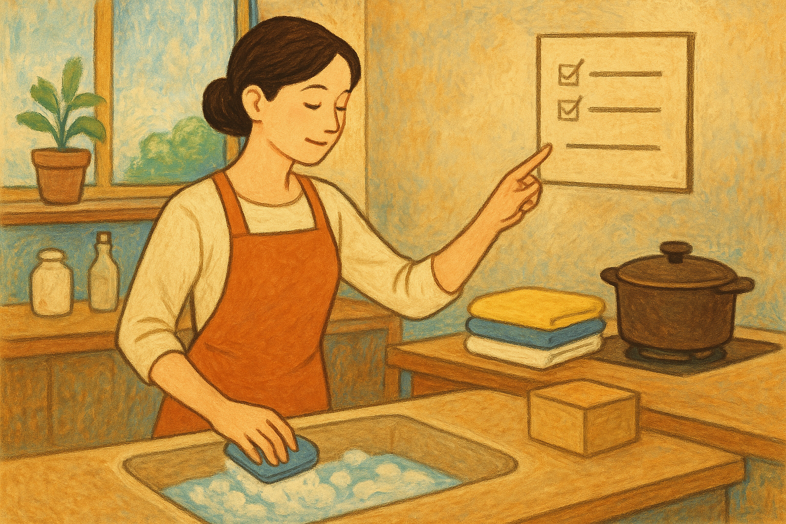 家事の時短とは効率化と優先順位の整理である