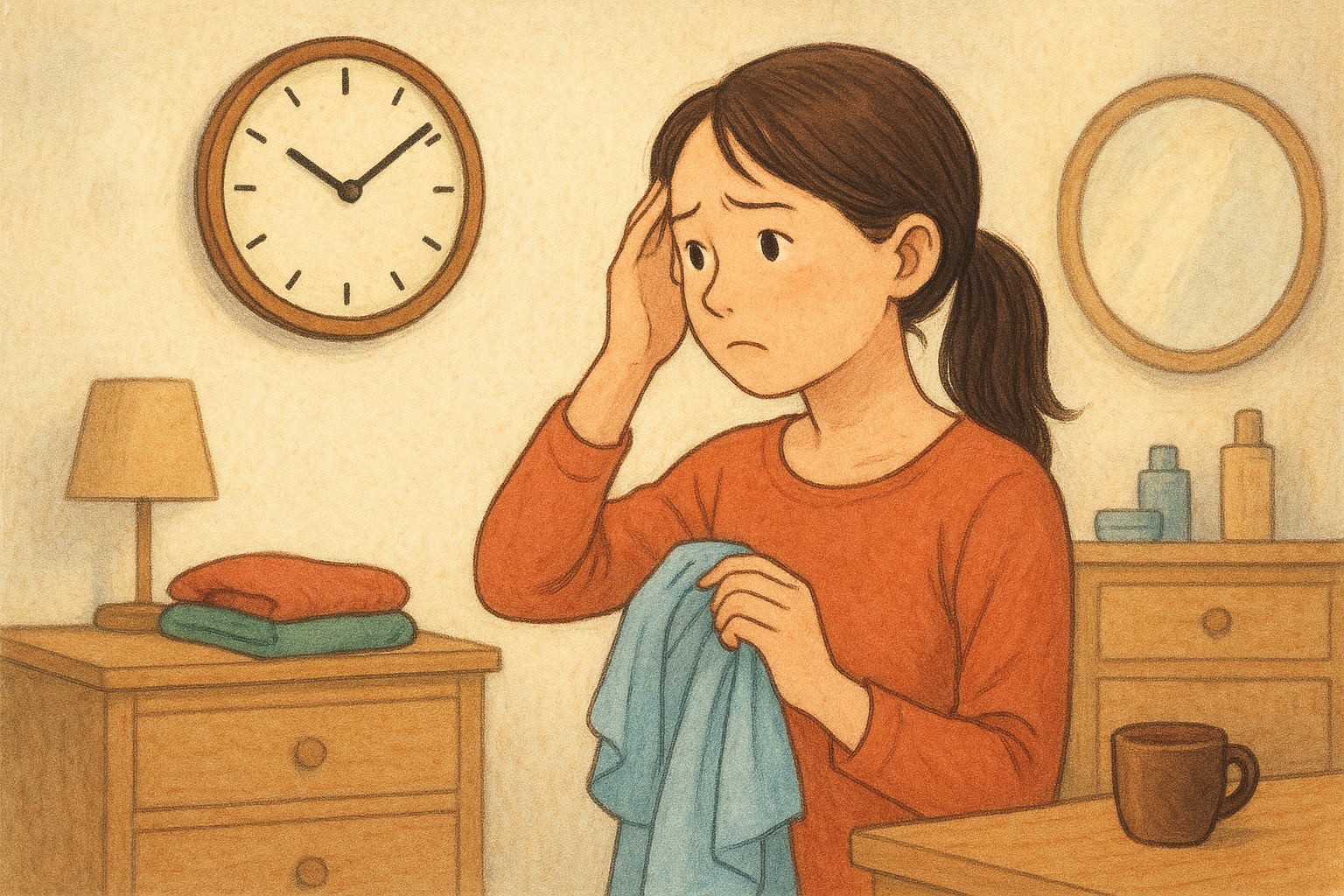 朝の準備が遅くなる根本的な原因とは