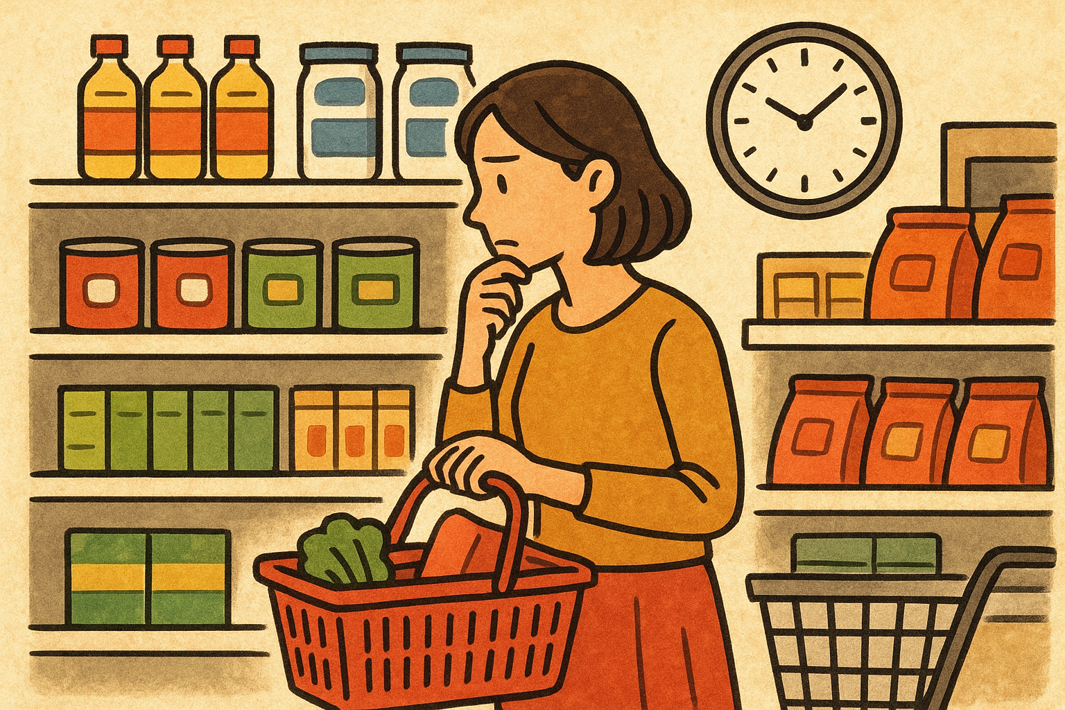 買い物時間が長くなる3つの原因