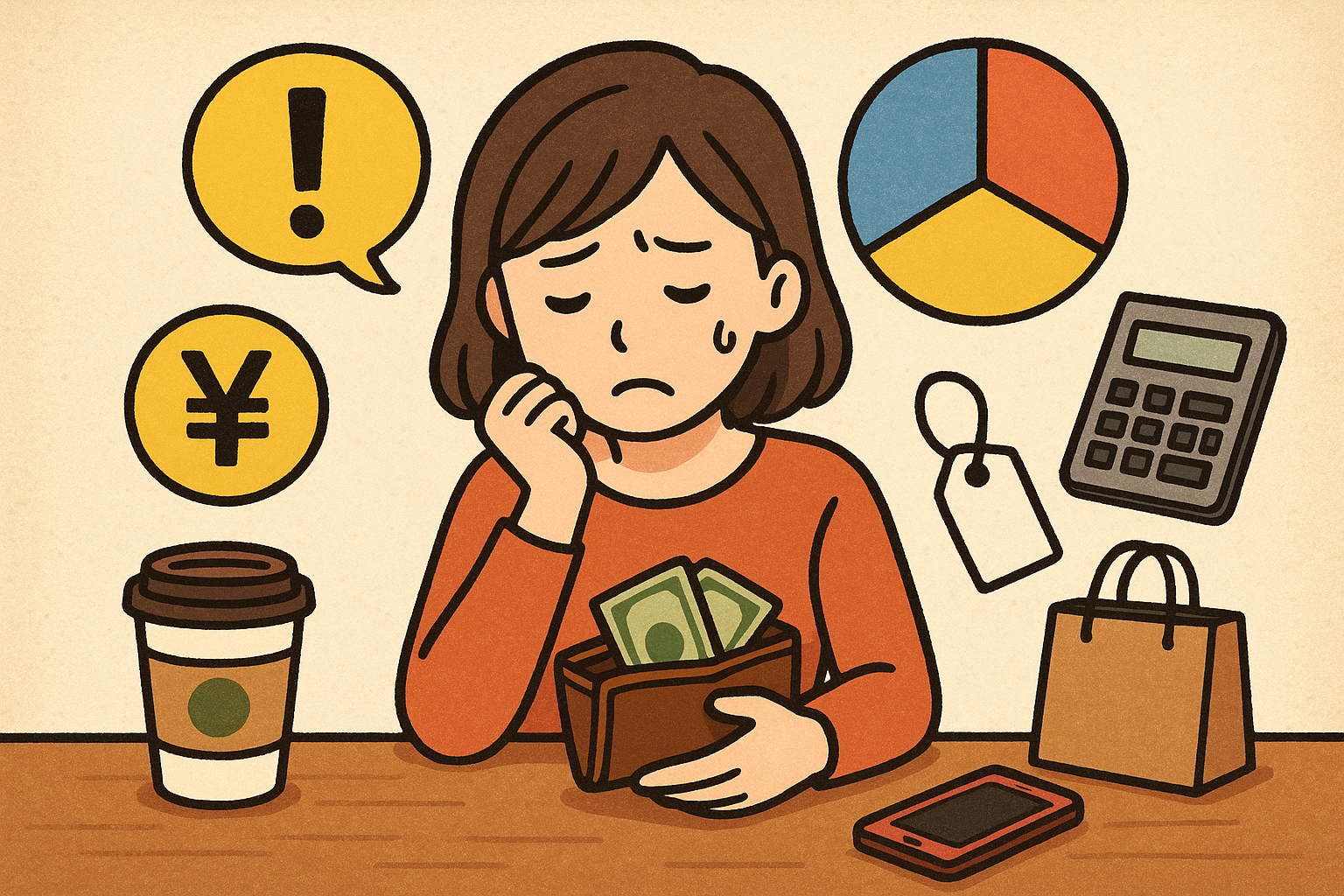結論：日常の「チリツモ出費」が家計を圧迫している