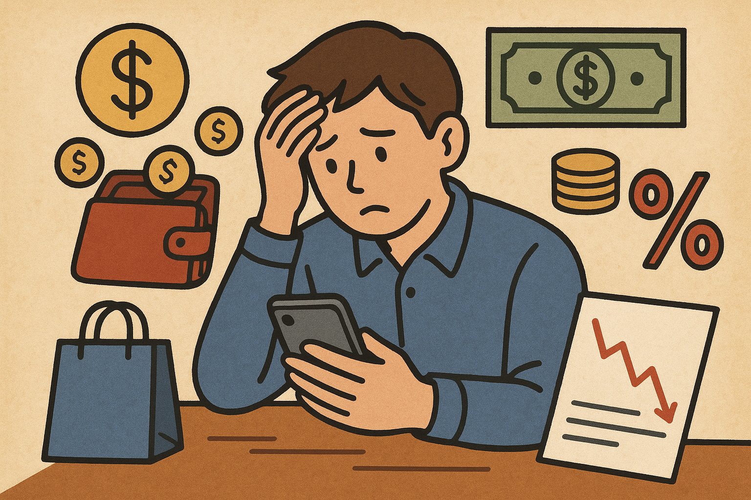 無駄遣いする人には共通した10の特徴があります