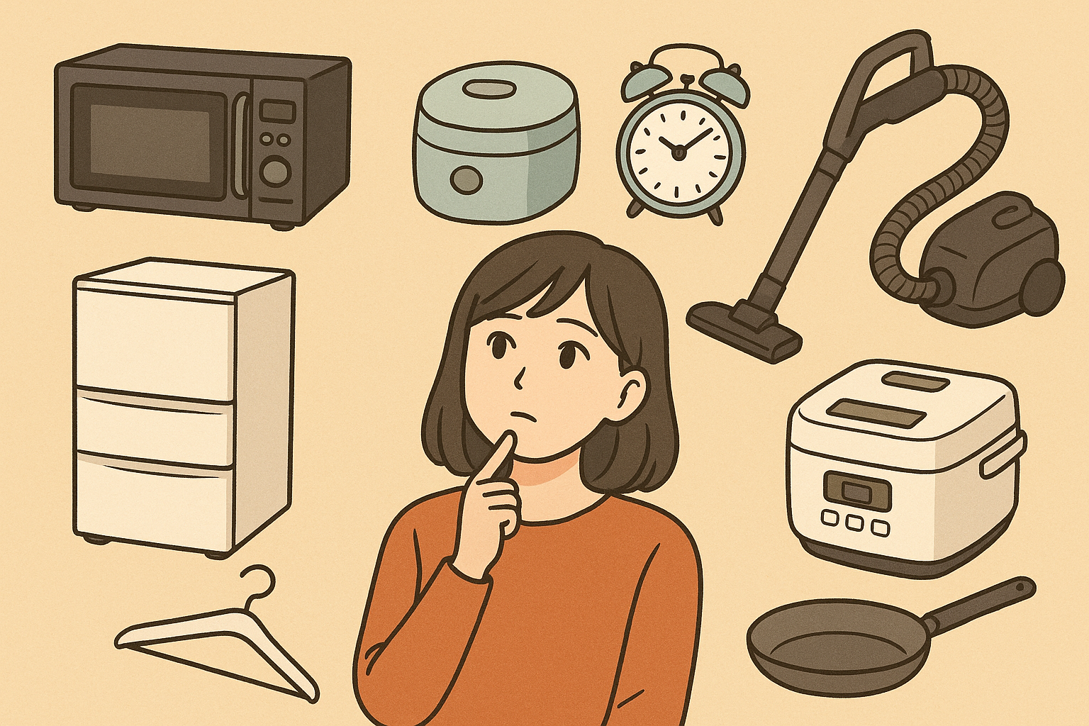 一人暮らしおすすめグッズの結論：時短・コンパクト・多機能が選び方の基本