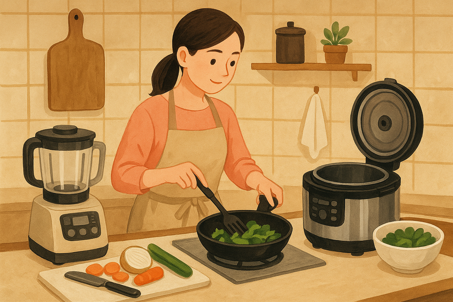 時短キッチングッズが効果的な理由