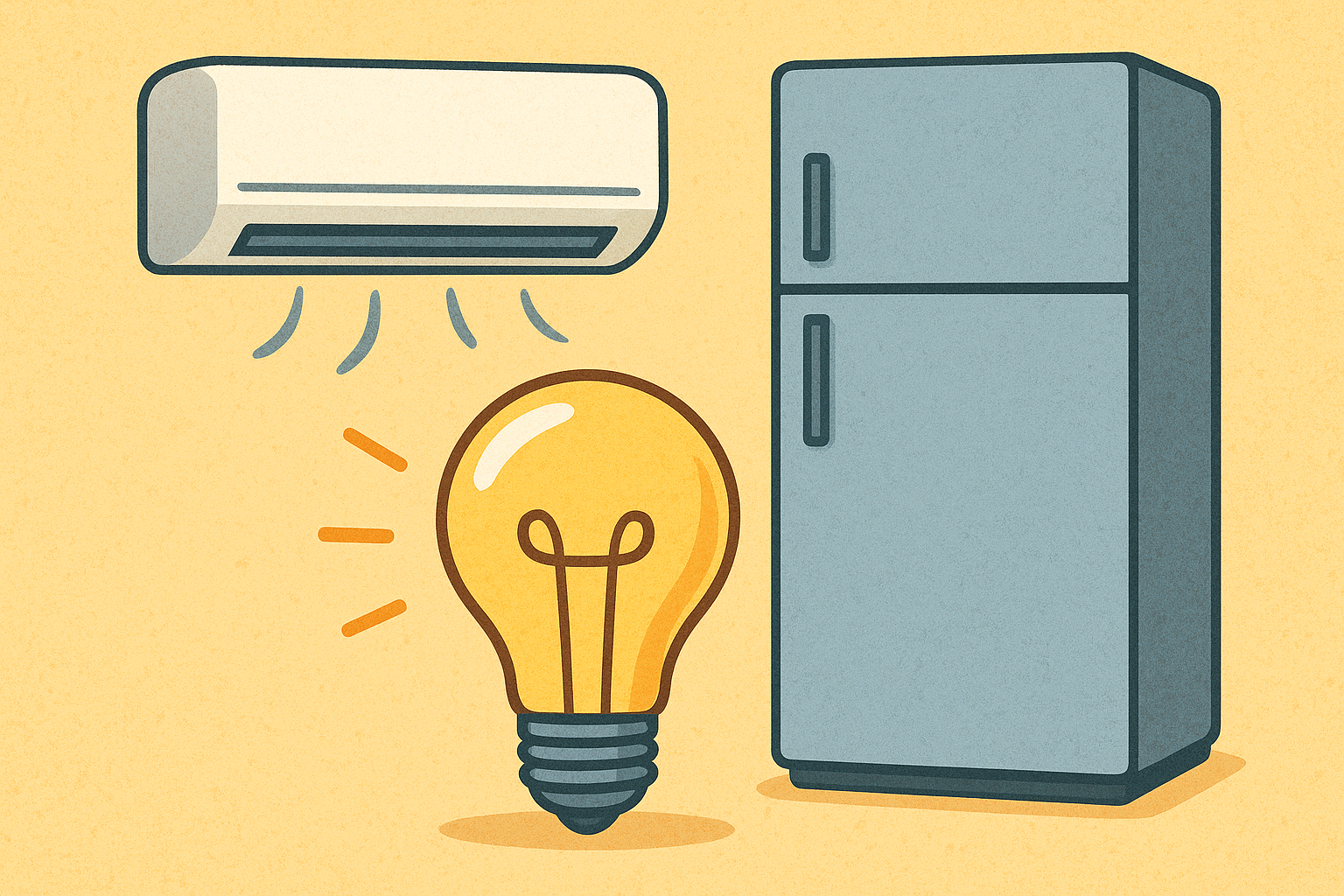 節約できる家電は「エアコン」「冷蔵庫」「照明」が最優先